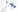 Long Royal Blue Teardrop Coque (Pack of 10)