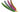 Dyed Bronze Turkey Pointer Feather Pen