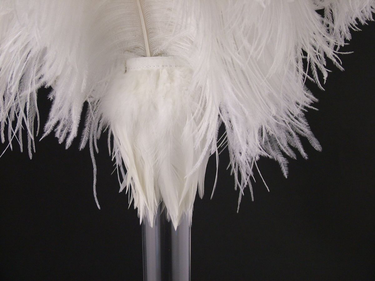 large feathers for table decorations